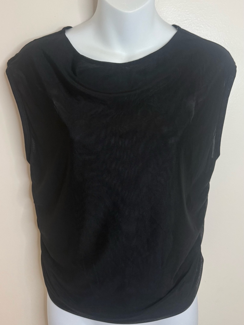 Wild Fable Black Sleeveless Blouse